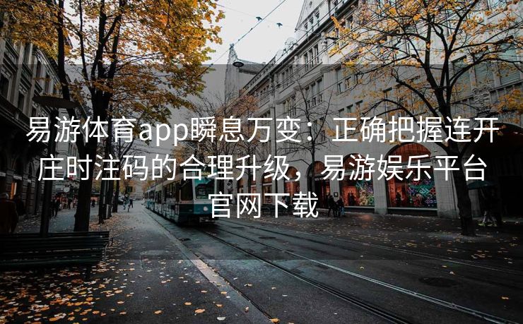 易游体育app瞬息万变：正确把握连开庄时注码的合理升级，易游娱乐平台官网下载